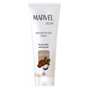MARVEL RESTORATIVE HAIR CREAM ENRICHED WITH SHEA BUTTER FOR DRY, BRITTLE & FRIZZY HAIR 100 GM